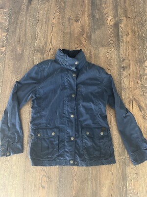 roxy jacket women small dark blue, medium weight