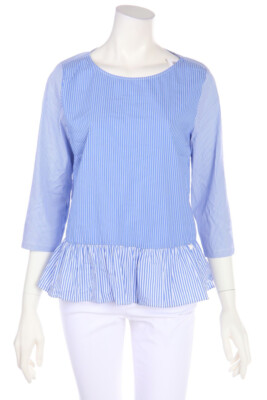 rich & royal Blouse Stripes D 38 denim blue white