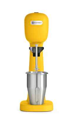 Hendi Milchshaker Standmixer Getränke Cocktail Eiweiß Shaker Mixer 950 ml Gelb