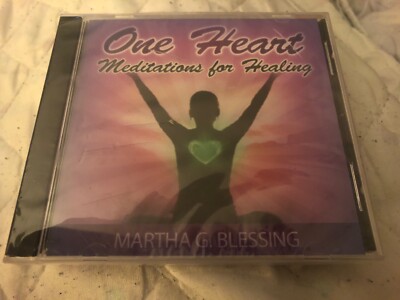 MARTHA G BLESSING - ONE HEART  (MEDITATIONS FOR HEALING) BRAND NEW & SEALED CD
