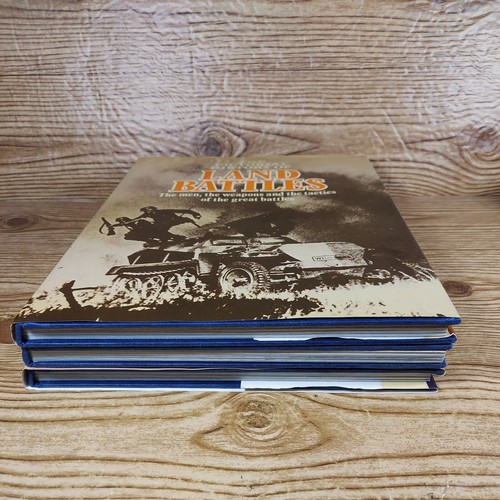 The Pictorial History Of Land Air And Sea Battles 3 Book Series 1974 Bobbs... - Foto 4 di 9
