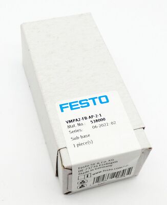 Festo VMPA2-FB-AP-2-1 538000 Anschlussplatte -sealed-