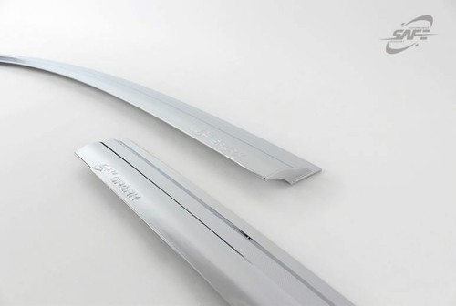 Chrome Window Vent Visor Rain Guard 4PCS Set K617 for Chevrolet Spark 2016-2022 - Picture 7 of 12