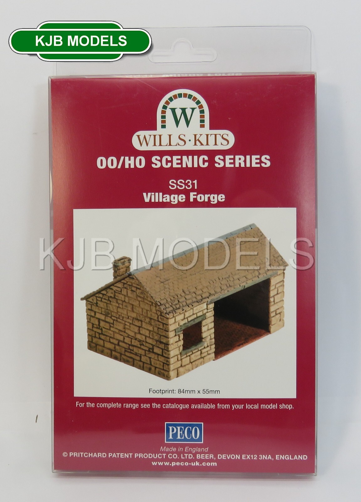 OO Gauge WILLS SS31 Village Forge - Plastic Kit