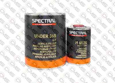 NOVOL SPECTRAL 365 P1 WHITE ACRYLIC FILLER PRIMER 4:1 KIT 3.5L + H6525 HARDENER
