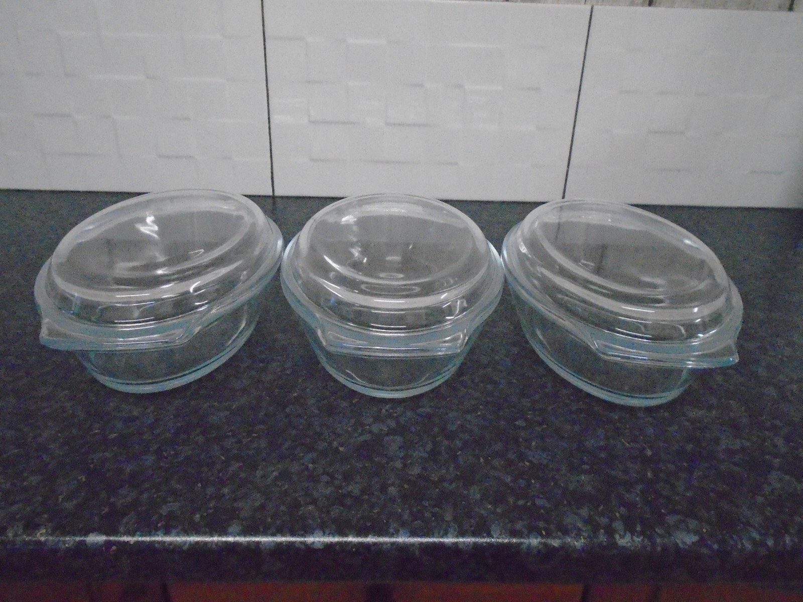 TABLE TOP HOSTESS FOOD WARMER GLASS DISHES BUFFET BIRTHDAY WEDDING