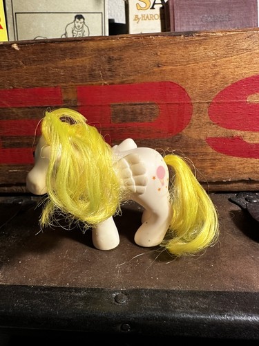 Rose My Little Pony Vintage Beddy Bye Eye BBE Pegasus Baby Loft. 1986 - Picture 3 of 10
