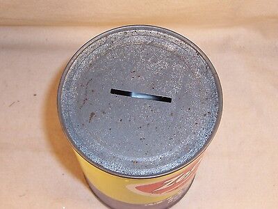 Vintage Zephyr Motor Oil Can Bank Gas & Oil Service Station Muskegon