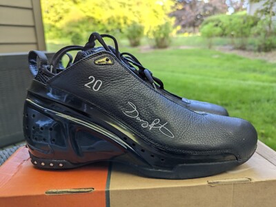 Gary Payton Nike Zoom Ultraflight PE Player Edition Black Size 13 Bucks Sonics