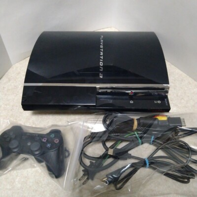 Sony PlayStation 3 CECHA00 60GB Black First Model PS3 Console GAME