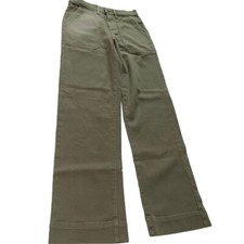 Modern American Farrah Women’s Jeans 25 Long Utility Crop Green