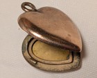 Antique  Photo Locket, Gold Tone, Engraved — photo 5