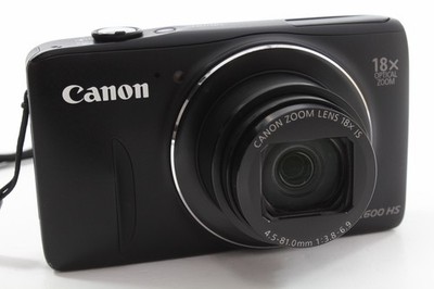 Canon PowerShot SX600 HS schwarz, neuwertig