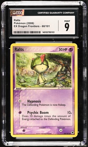Ralts graded CGC 9 for sale on eBay