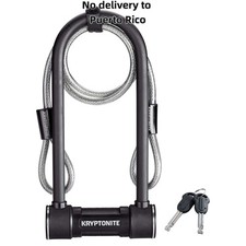 Level 5 14 mm U-Lock Bicycle Lock with Looped Bike Security Cable new