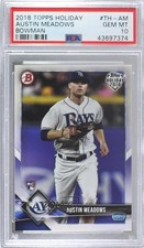 2018 Topps Holiday Bowman Austin Meadows #TH-AM PSA 10 GEM MT g6p