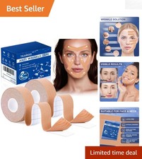 Hypoallergenic Anti-Wrinkle Face Tape - Waterproof Reusable for All Skin Types