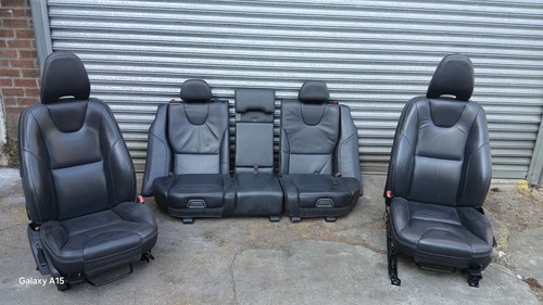 2007-2015 Volvo V70 genuine interior leather rear and front set of seats