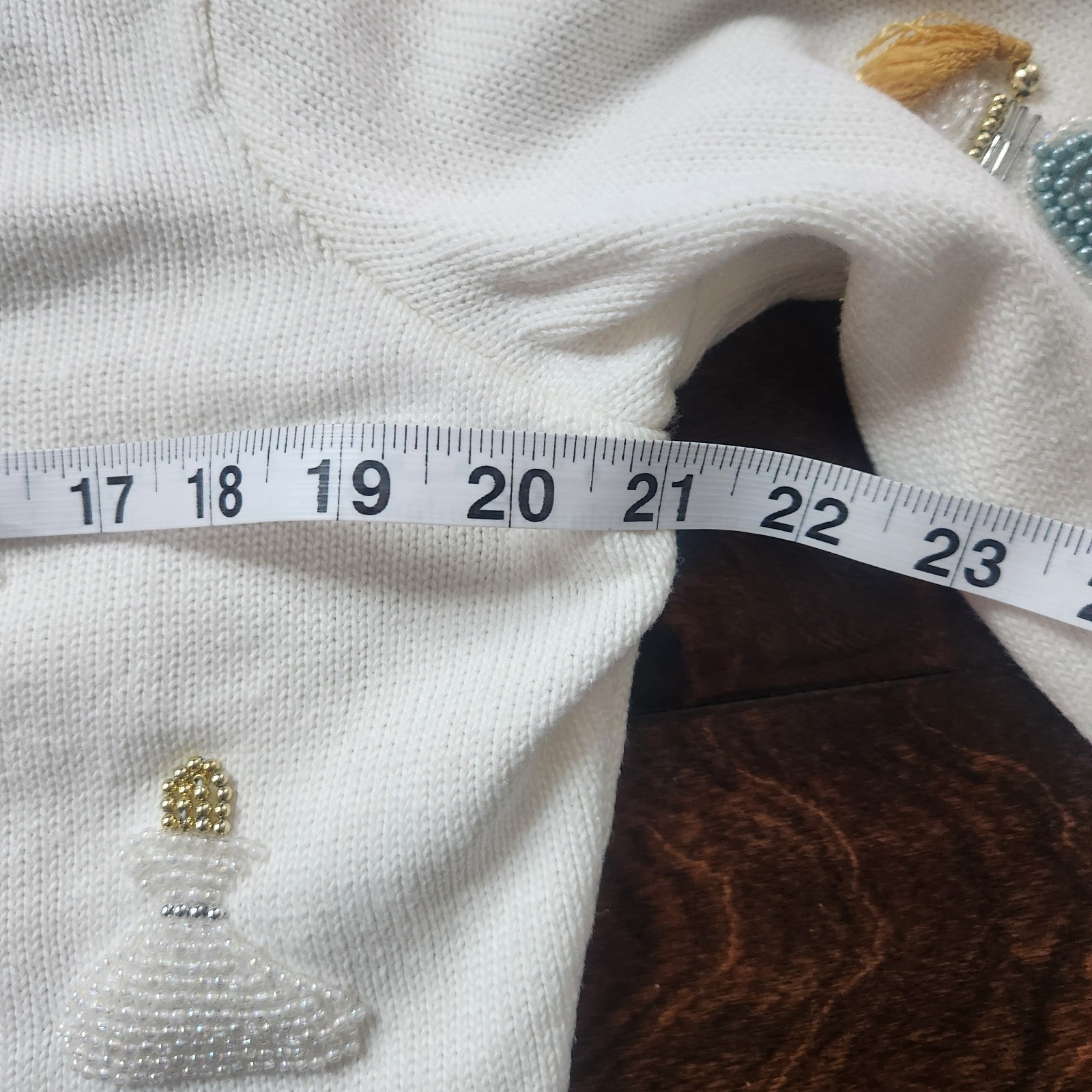 Vintage Michael Simon  Perfume Bottle Cardigan Women Large, Beaded