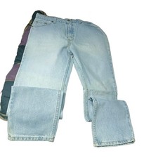 Vintage 90s Levi 512 Jeans Sz 13 Jr Slim Cut Straight Leg Denim Unworn 29x42"