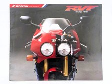 HONDA RC45-RVF BROCHURE DI FABBRICA - SOLO LINGUA INGLESE SPECIFICHE SUL RETRO