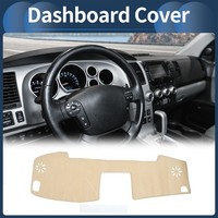 Armaturenbrettabdeckung FüR Toyota Sequoia 2008-2022 Polyester Beige