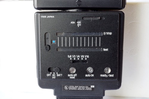 Sunpak 422D Flash w/ Standard Shoe Model STD-1D Made in Japan Barely Used Works - Picture 17 of 21