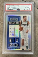 2020 Panini Contenders Season Ticket Luka Dončić Holo Photo Variation **PSA 10**