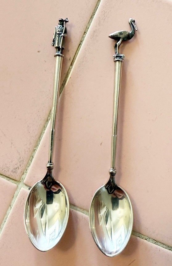Столовые приборы Vintage 2 Souvenir Spoons
