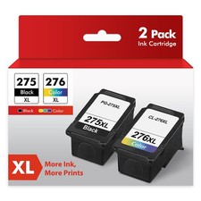 PG-275XL CL-276XL Ink Compatible with Canon Pixma TS3522 TS3520 TR4722 TS3700