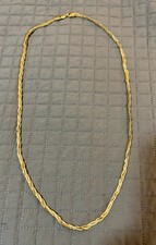 ESTATE NAPIER GOLDTONE NECKLACE 30  