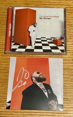 SIGNED Teddy Swims CD I ve Tried Everything But Therapy Part 2 Autograph Insert