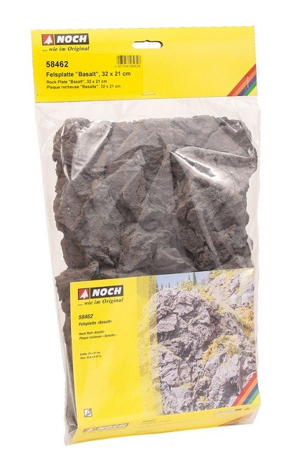 Noch 58462 - G,0,H0,TT,N,Z Rock Plate ""Basalt"" - New