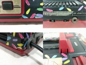 Rare Nintendo Famicom Square Button x2 Disk System 3D System Junk