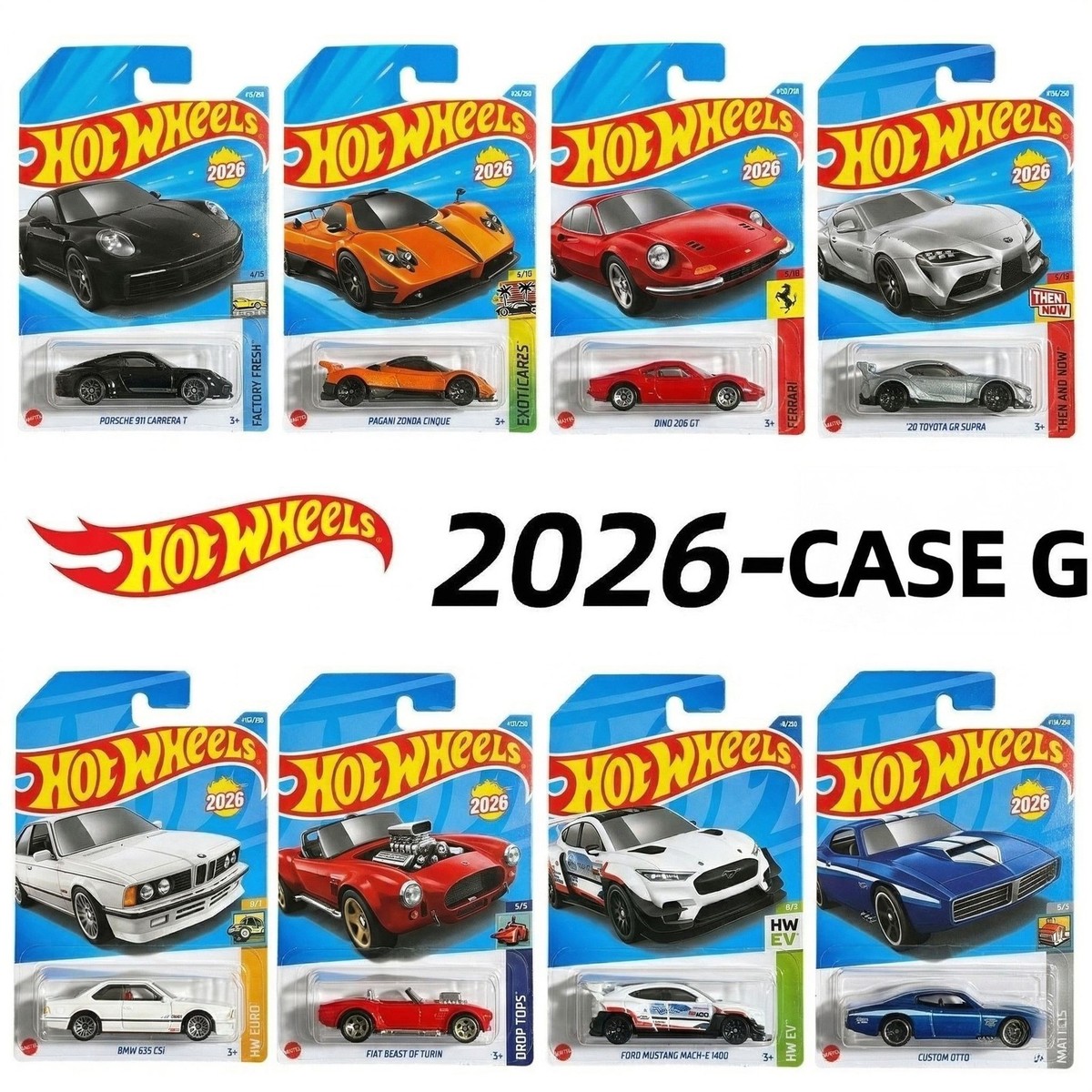 Hot Wheels 2026 Mainline Case G Selection Pick Your Car New Sealed