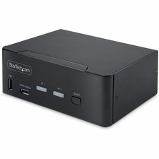 StarTech 2-Port Dual-Monitor DisplayPort KVM Switch P2CDD143-KVM-SWITCH
