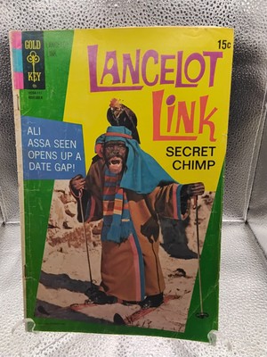 Lancelot Link Secret Chimp No. 3 Comic Book Nov. 1971 Gold Key Comics 6.5 FN+