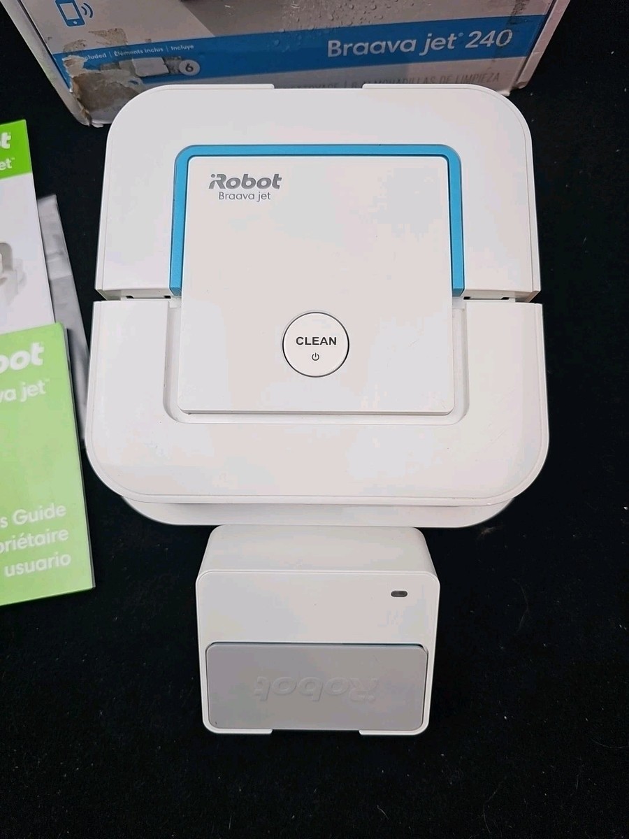 iRobot Braava Jet 240 Robot Mop App Control Precision Spray