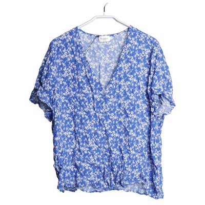 Bondelid, Top, Größe: L, Blau/Weiß, Viskose, Blumen, Damen #lKQ