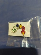 Enamel Pin Space Man And Rocket Ship