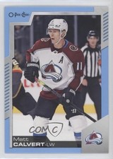 2020-21 O-Pee-Chee Blue Border Matt Calvert #438 o6b