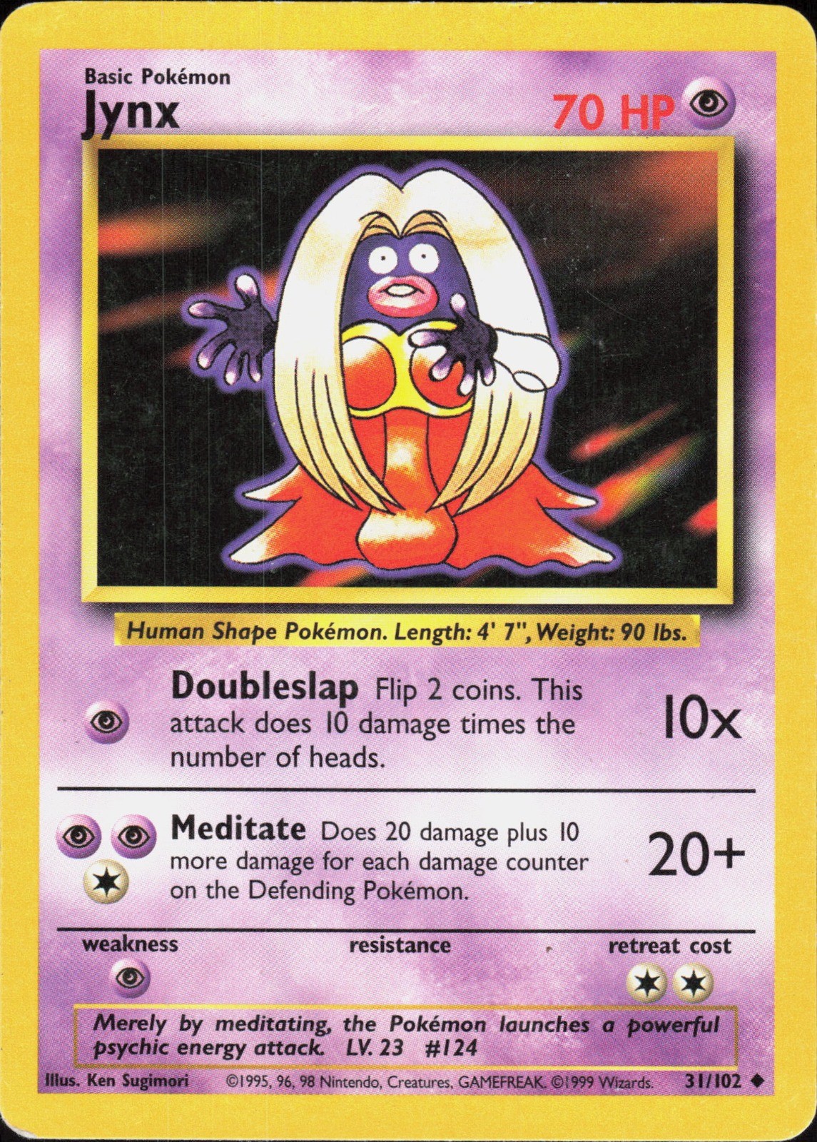 Jynx Rare Legendary Collection 026/110 MP