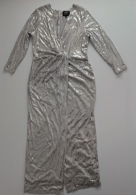eloquii silver sequin dress Sequin Shirt Dress