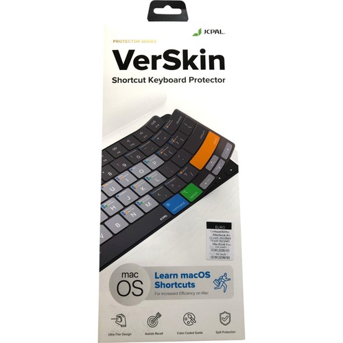 JCPAL VerSkin Keyboard Protector for MacBook Air and Pro 14 15 16 Inch - 第 1/5 張圖片
