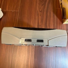 Sega Saturn console Gray HST-0004 USED Japan Free Shipping Very Good Condition