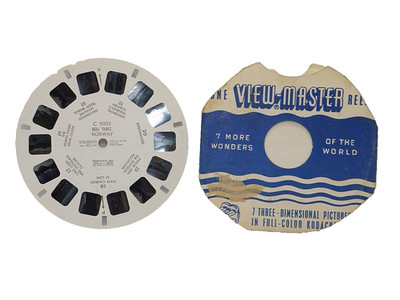 SAWYERS VIEW MASTER: ''Norwegen'' 1 Disk aus den 60er Jahren | XX96