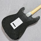 Black Sparkle ST  Electric Guitar SSS Pickups  White Pearl Pickguard 22F solid — photo 5