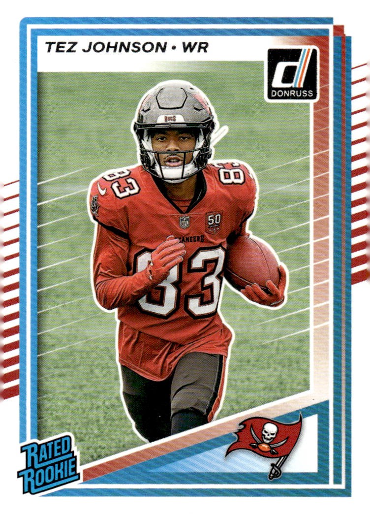 2025 Donruss #313 Tez Johnson