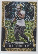 2019 Panini Prizm Rookies Lazer Prizm Dexter Williams #336 0zd2
