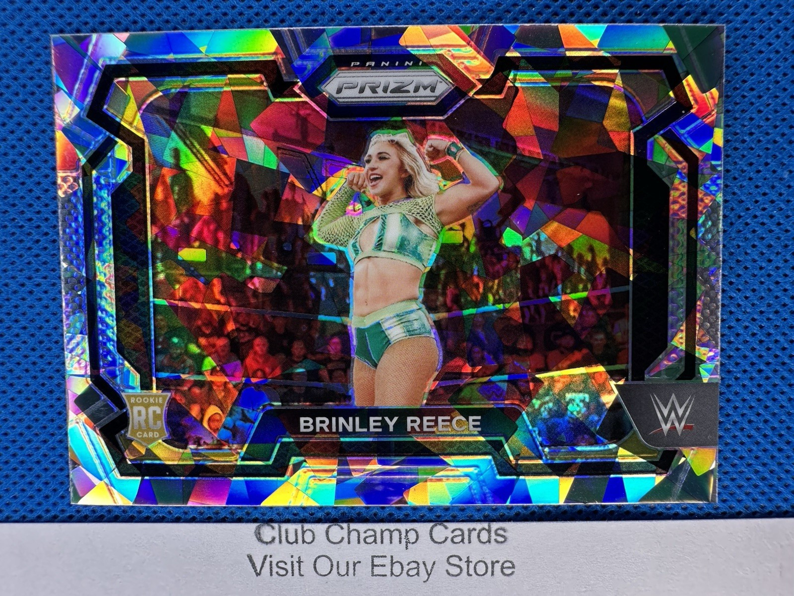 2024 #36 Brinley Reece Panini Prizm WWE NXT Cracked Ice Prizm RC